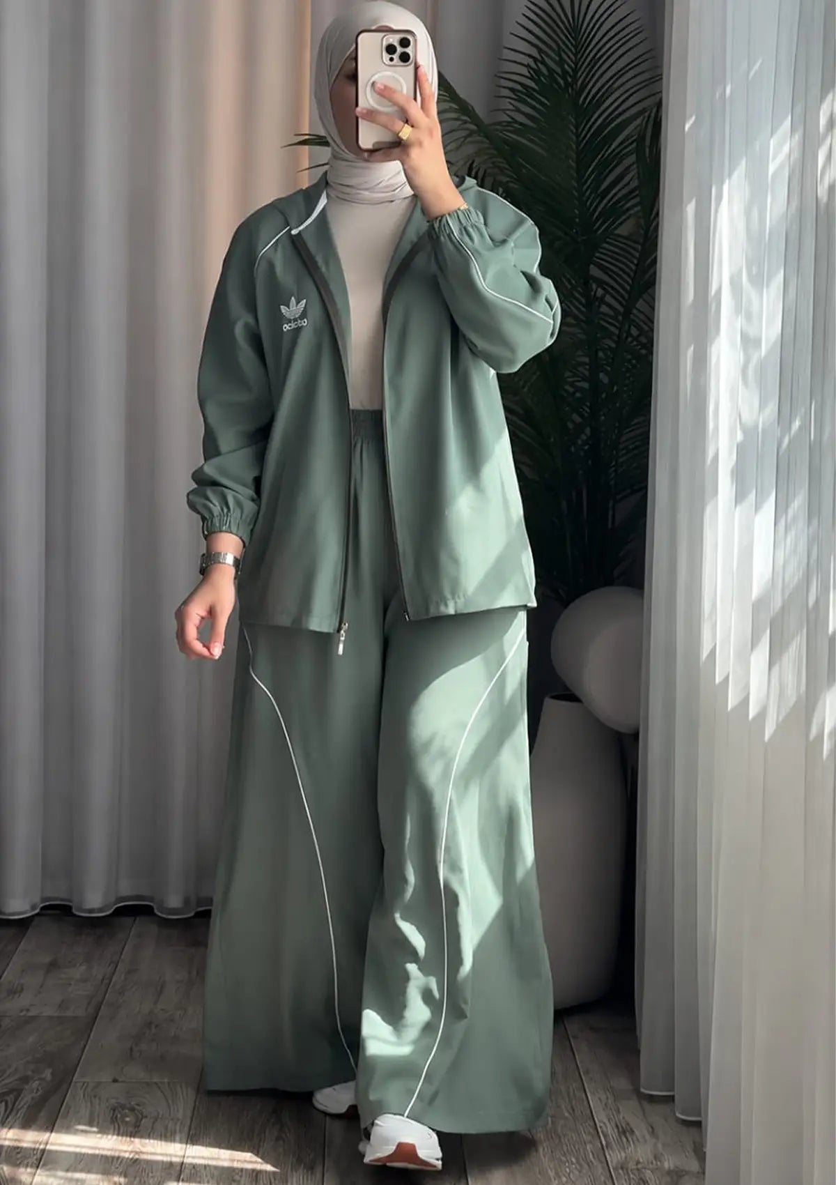 Ensemble Montoni Sport Chic – Veste Zippée & Pantalon Large
